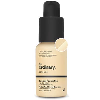 Base de maquillaje Coverage Foundation COLOR 1.2 YG The Ordinary