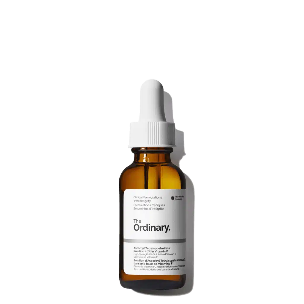The Ordinary Ascorbyl Tetraisopalmitate Solution 20% in Vitamin F | Sérum vitamina C en aceite