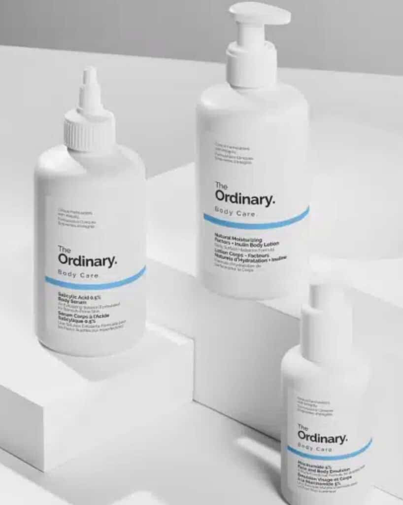 cuidado coporal the ordinary