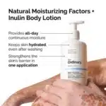 Loción corporal Natural Moisturizing Factors + Inulin The Ordinary