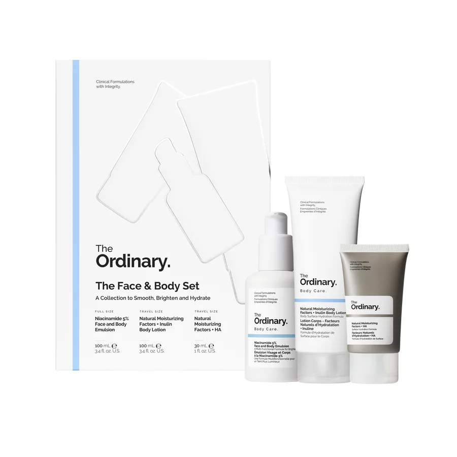 The Face & Body Set The Ordinary